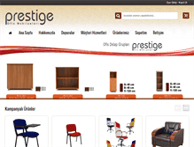 Tablet Screenshot of prestigeofis.com